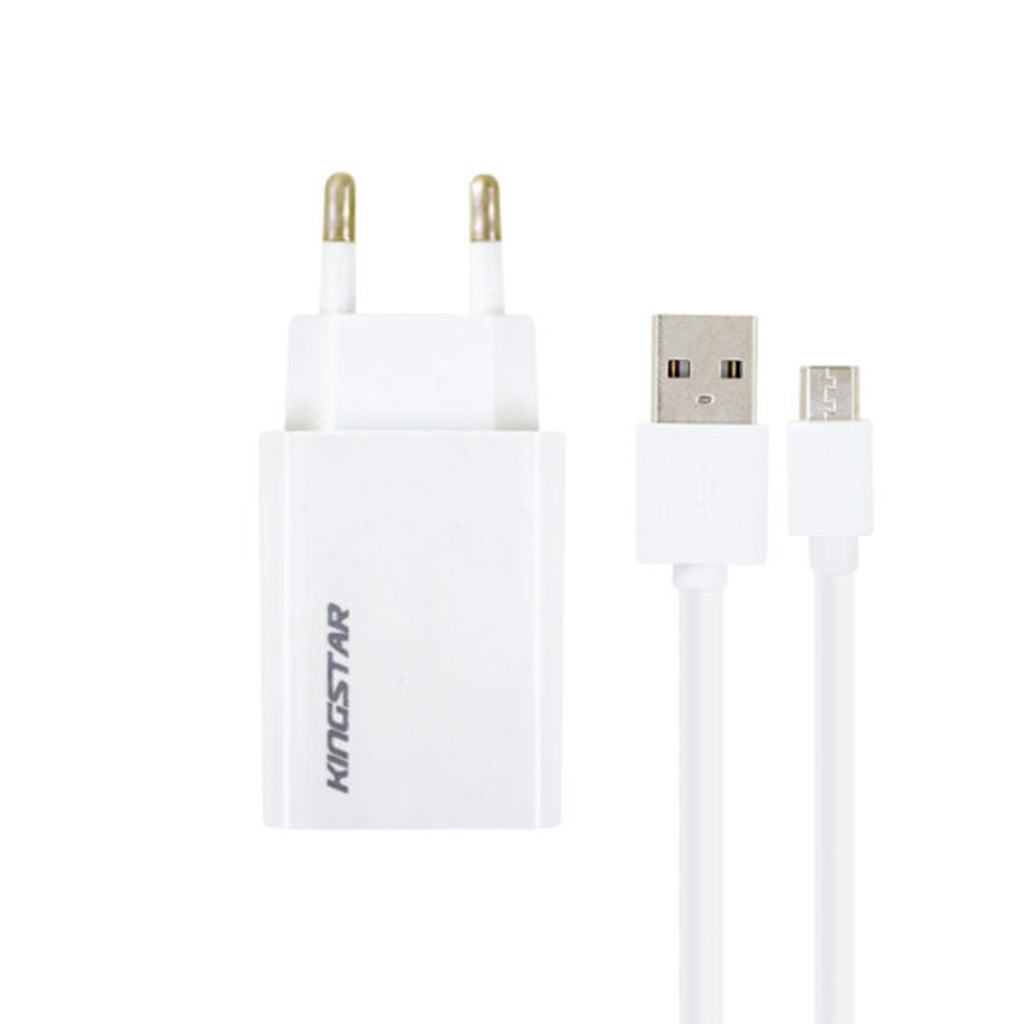 Kingstar Wall Charger KW151A with Micro USB Cable