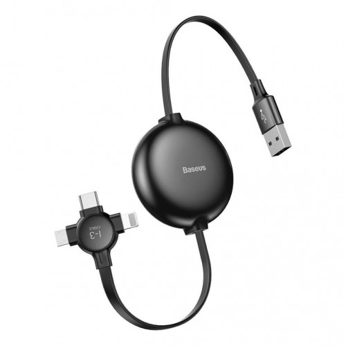 Baseus Cable 3 in 1 Adjustable CAMLT-AZY01 Baseus Cable 3 in 1 Adjustable CAMLT-AZY01