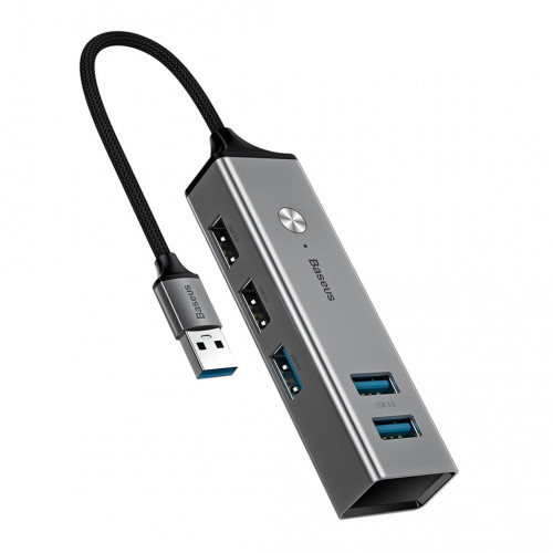 USB HUB BASEUS CAHUB-C0G 5Port Gray USB HUB BASEUS CAHUB-C0G 5Port Gray