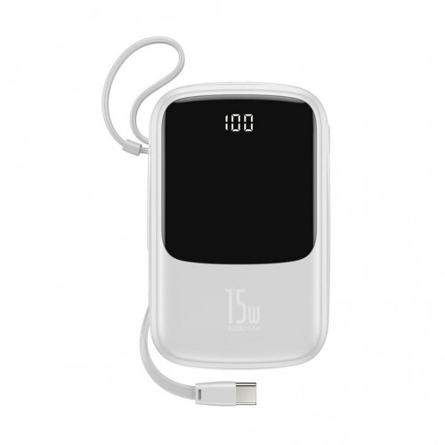 POWER BANK BASEUS PPQD-A02 PD (10000mAh) White POWER BANK BASEUS PPQD-A02 PD (10000mAh) White
