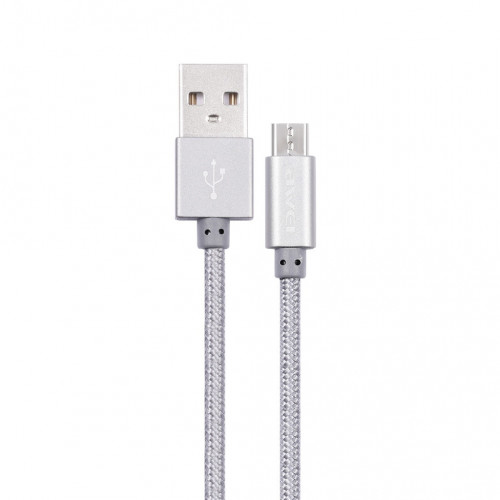 Awei Micro USB Cable CL10 0.3m Gray Awei Micro USB Cable CL10 0.3m Gray