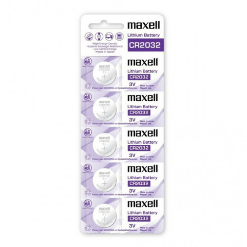 Maxell Battery CR2032 5pcs Maxell Battery CR2032 5pcs