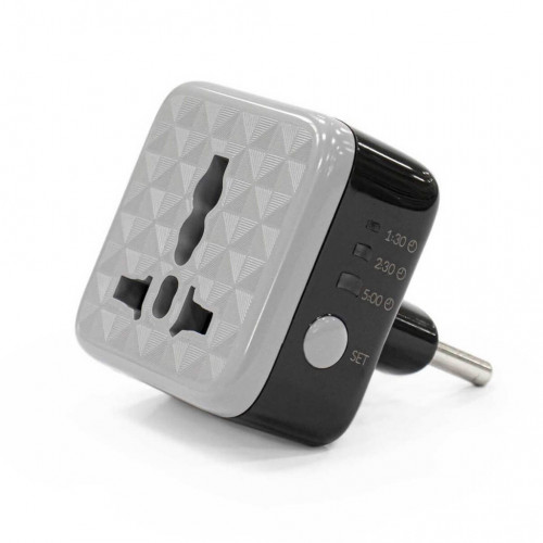 Hadron Smart Power Adapter 3*2 P102 Timer Black Hadron Smart Power Adapter 3*2 P102 Timer Black