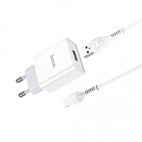 Hoco Wall Charger C81A with Type-C Cable Hoco Wall Charger C81A with Type-C Cable