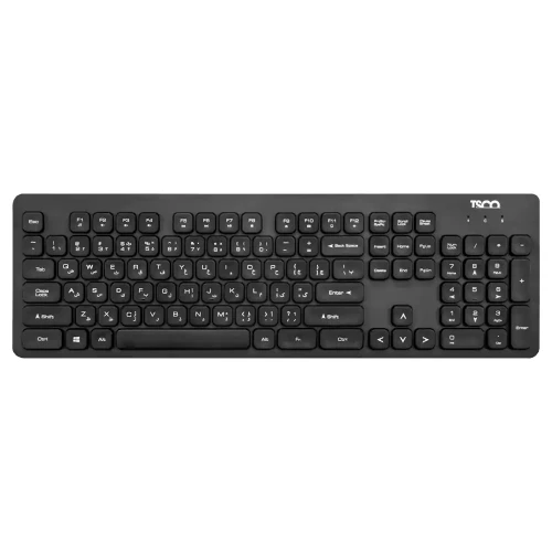 Tsco Keyboard TK7003W Black